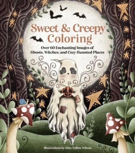 Sweet & Creepy Coloring Av Kitty Willow Wilson