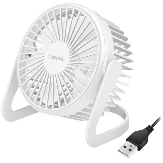 USB vifte Ø12,7 cm Hvit USB vifte Ø12,7 cm Hvit