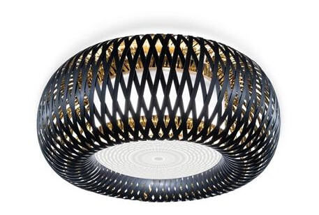 SLAMP Kalatos Taklampe Sort/Gull SLAMP Kalatos Taklampe Sort/Gull