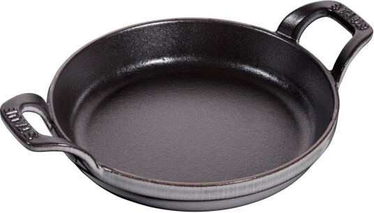 Staub rund ovnsform støpejern Ø16 cm Grafittgrå Staub rund ovnsform støpejern Ø16 cm Grafittgrå