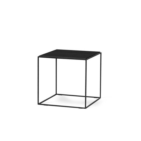 Torkelson Lime soffbord Svart/svartbetsad ek 50 x 50 cm Svart