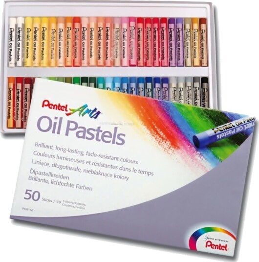 Pentel Oljepastell 50-set