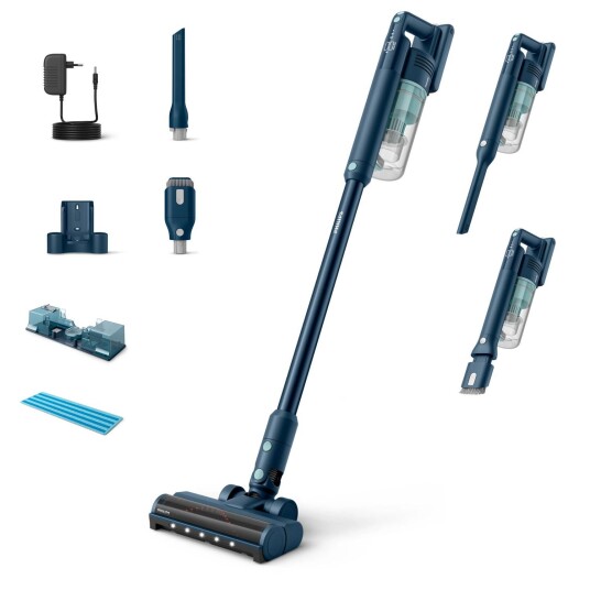 Philips 5000 Series Ledningsfri Skaftstøvsuger XC5041/01 Blå