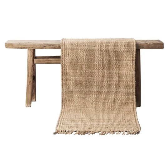 Tell Me More Hemp gulvteppe natur 80x200 cm