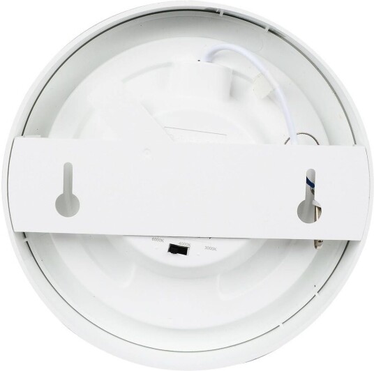 Prios LED-taklampe Edwina hvit 18 cm sett med 2 stk