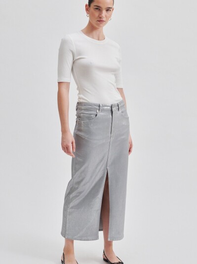 Second Female Aspect Skirt Silver XS