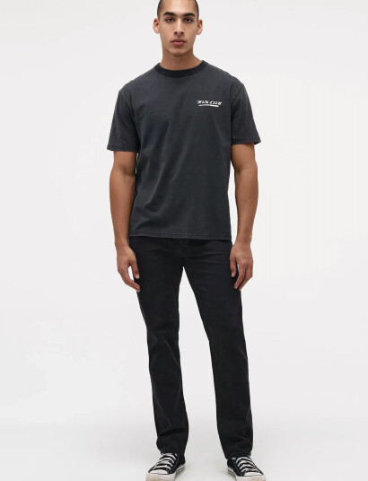 NEUW Incline Teewashed Black - Black - S