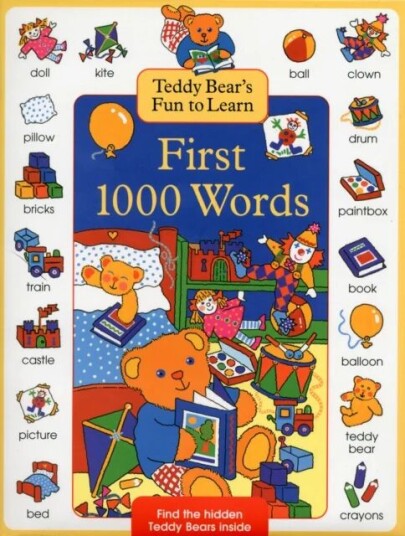 Teddy Bear'S Fun To Learn First 1000 Words Av Nicola Baxter