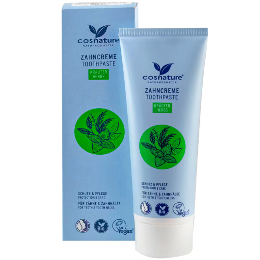 Økologisk Xylitol Tandpasta COSNATURE Herbal Fluorfri 75 ml Økologisk Xylitol Tandpasta COSNATURE Herbal Fluorfri 75 ml