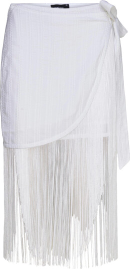 Gina Tricot Structured Skirt White 38