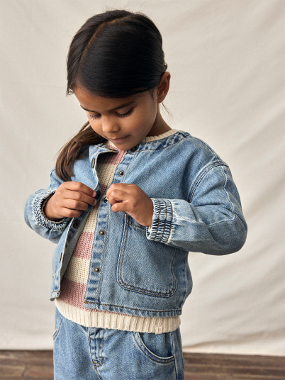 Lil Atelier Karole Long Sleeve Denim Shirt Denim 92 Lil Atelier Karole Long Sleeve Denim Shirt Denim 92