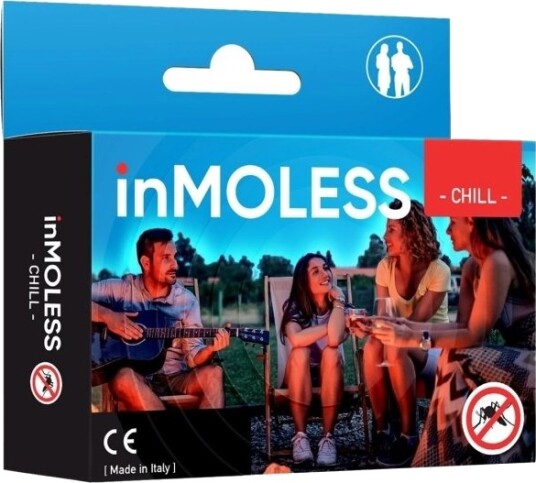 Off-Tick Inmoless Chill Bærbar Ultralyd Myggeavviser - Hvit