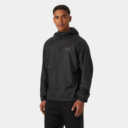 Helly Hansen Rapide Fôret Vindjakke Herre Svart 2xl