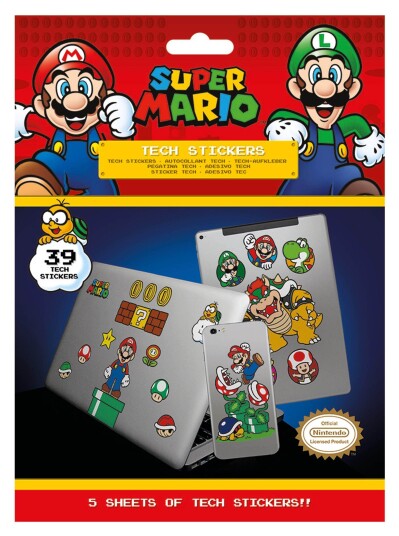 Super Mario Klistremerker