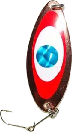 G. Erikssons Fiskeredskap Pirat 40mm Rød - Kobber