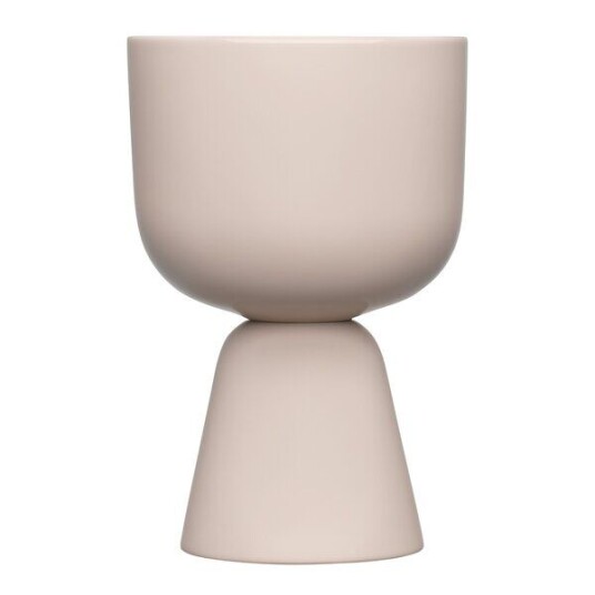 iittala Nappula blomsterpotte 19x12,5 cm beige iittala Nappula blomsterpotte 19x12,5 cm beige