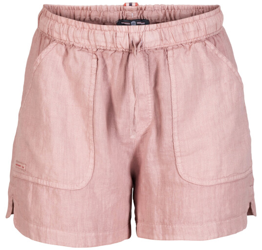 Amundsen Sports Safari Linen Shorts Womens Faded Peony Pink XS