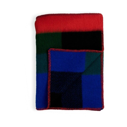 Røros Tweed Mikkel teppe 135x200 cm Dark