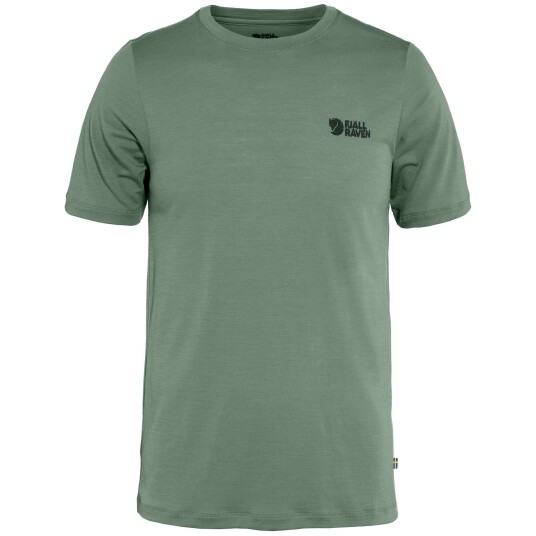 Fj�llr�ven Abisko Wool Logo Ss M Patina Green L