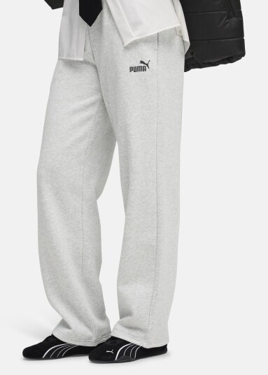 Puma Ess Small No. 1 Logo Comfort S Light Gray Heather M Sweatpants