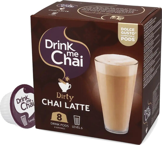 Drink me Chai | Dirty Chai Latte 8 kapsler til Dolce Gusto
