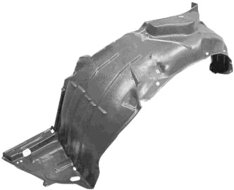 Innerskjerm plastikk VAN WEZEL 2543436 Innerskjerm plastikk VAN WEZEL 2543436