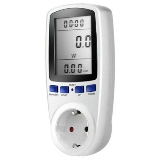 Energimåler Wattmeter Socket 3680W