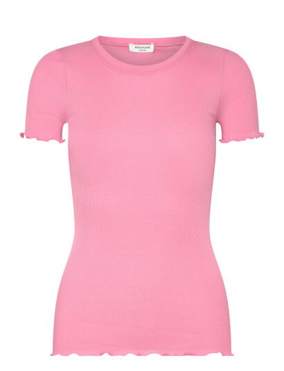 Rosemunde Rwbernadine Organic  Ss O Neck T Sh   Pink   S
