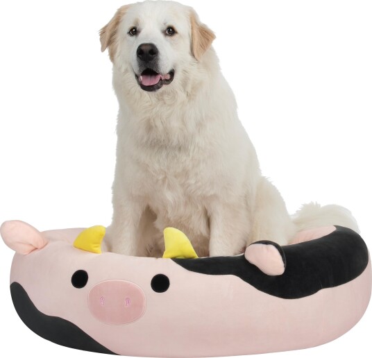Squishmallows Hundeseng Xl 91 cm Connor The Cow Squishmallows Hundeseng Xl 91 cm Connor The Cow