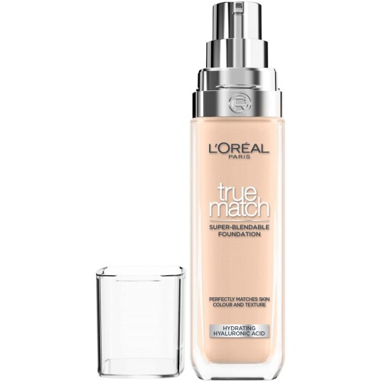 L'Oréal True Match Foundation 2C Rose Vanilla 30ml - Dermatologisk Testet og Fuktighetsgivende L'Oréal True Match Foundation 2C Rose Vanilla 30ml - Dermatologisk Testet og Fuktighetsgivende