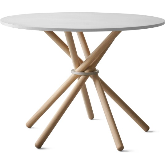 Eberhart Hector 105 Spisebord Lys Betong / Lys Spisebord & Barbord Eik Light Oak H105 101 111