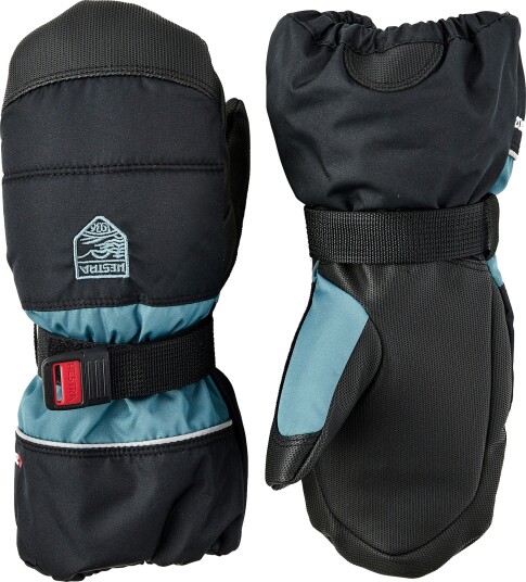 Hestra Kids" Czone Mitt Dark Navy/Light Red Black 3 4Y