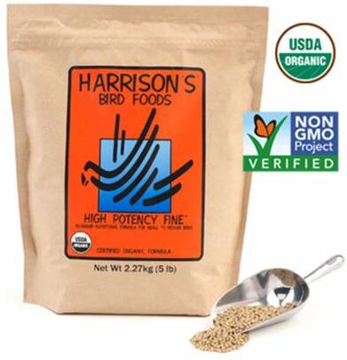 Harrison Bird Diet High Potency Fine 25Pund Harrison Bird Diet High Potency Fine 25Pund