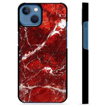 iPhone 13 Beskyttelsesdeksel Rød Marmor