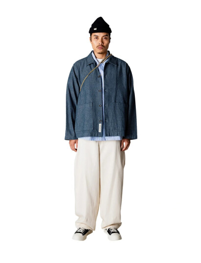 Woodbird Wbblade Needle Jacket Blue XL