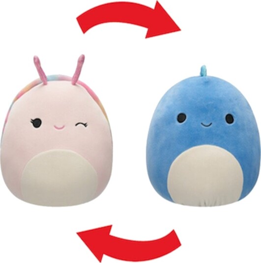 Squishmallows P24 Flip A Mallows Kosedyr 13 cm Silvina Og Brody