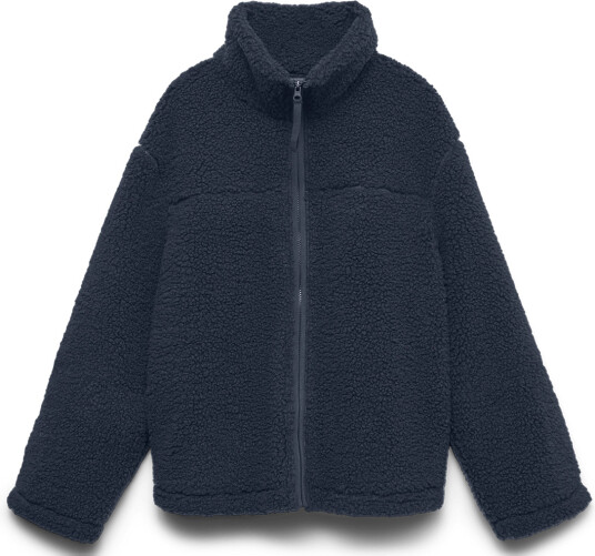 Vero Moda Vmkarla Teddy Jacket Noos Navy XL