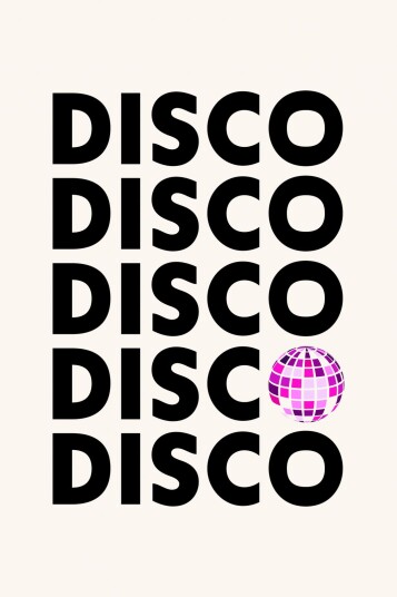 Plakat Disco Vibes