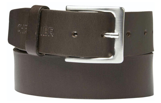 Chevalier Halton Leather Belt Leather Brown 115 cm Chevalier Halton Leather Belt Leather Brown 115 cm