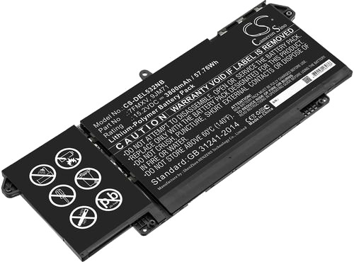 Batteri til Dell Latitude 5320 DEL532NB