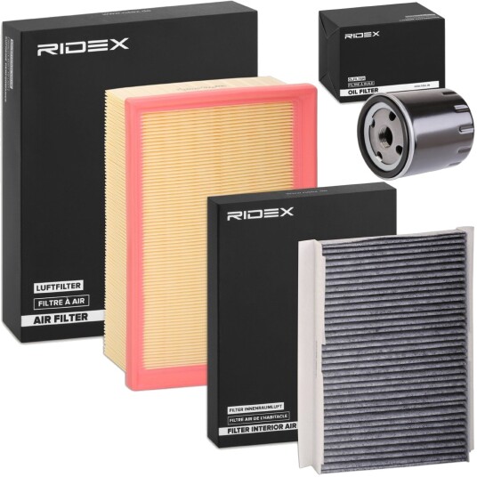 Filtersett RIDEX 4055F0619 Filtersett RIDEX 4055F0619
