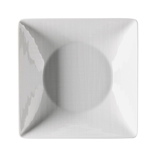 Rosenthal Mesh kvadratisk dyp tallerken 20 cm hvit Rosenthal Mesh kvadratisk dyp tallerken 20 cm hvit