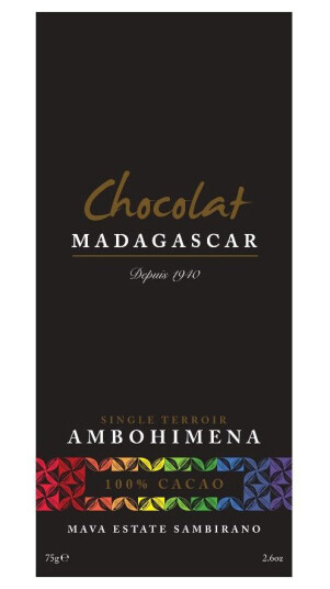Chocolat Madagascar Mava Ambohimena – Dark 100% Chocolat Madagascar Mava Ambohimena – Dark 100%
