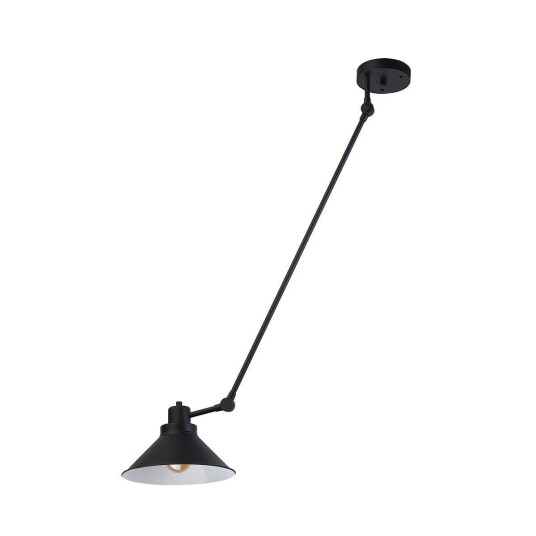 Nowodvorski Techno taklampe 1 lys - Svart