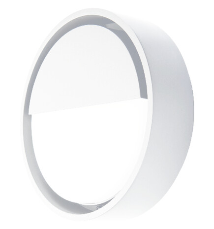 Sg Armaturen As Frame round vegglampe 7W 3000 Kelvin IP66 Dimbar - Hvit Sg Armaturen As Frame round vegglampe 7W 3000 Kelvin IP66 Dimbar - Hvit