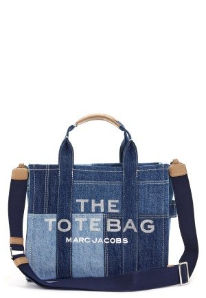 Marc Jacobs The Small Tote Denim BLUE DENIM 422 One size Marc Jacobs The Small Tote Denim BLUE DENIM 422 One size