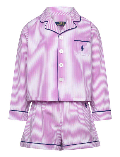 Ralph Lauren Kids S5 Sleepwear Short Set Purple S Ralph Lauren Kids S5 Sleepwear Short Set Purple S