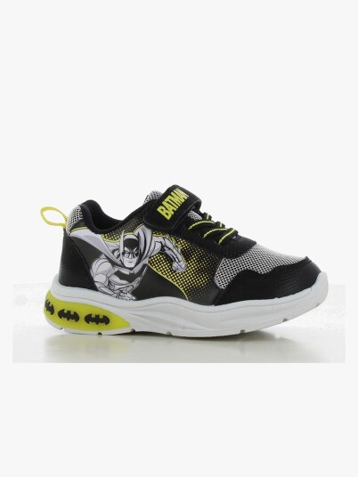 Batman Blinkende Sneakers Black/Grey 33 Batman Blinkende Sneakers Black/Grey 33