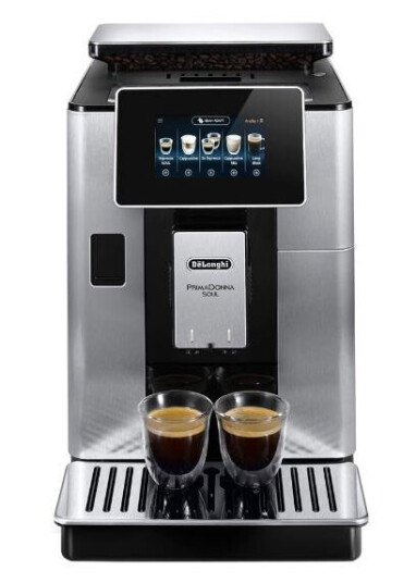 De'Longhi - PrimaDonna Soul ECAM610.74.MB kaffemask sølv/svart