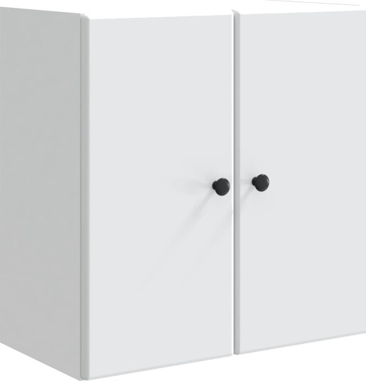 vidaXL Vegghengt skap Hvit 59 x 31 x 60 cm Konstruert tre